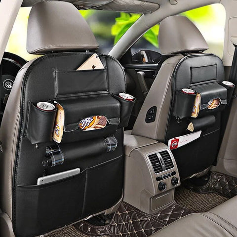 Multi-functional Bag for Car Seat Back.